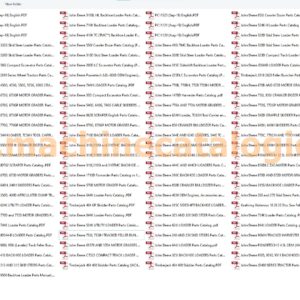 John Deere Parts Manual PDF SET (7.92 GB)