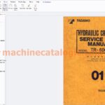 Tadano Crane TR600XL Service ManualManual