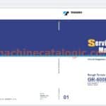 Tadano Rough Terrain Crane GR-600EX Service Manual