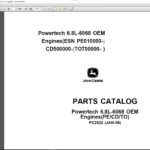 John Deere Parts Manual PDF