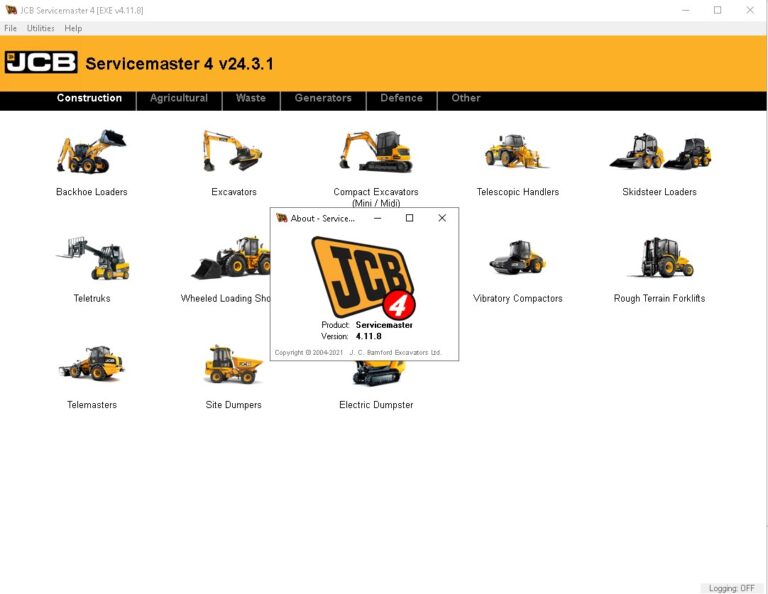 JCB ServiceMaster 2024 (Diagnostic Software)