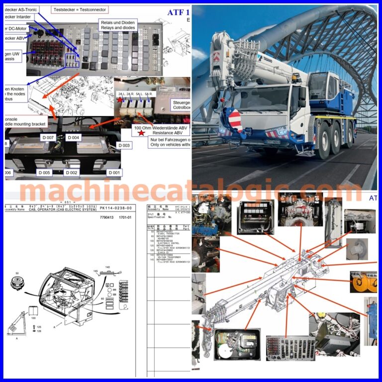 Tadano Rough Terrain Cranes PDF Manual Collection – Service, Parts, Operation & Maintenance (20.4 GB)