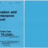 Tadano TR250M-6 Operation and Maintenance Manual