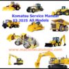 Komatsu Service Manual 03.2025 – All Models | PDF Download (170 GB) for Construction & Mining