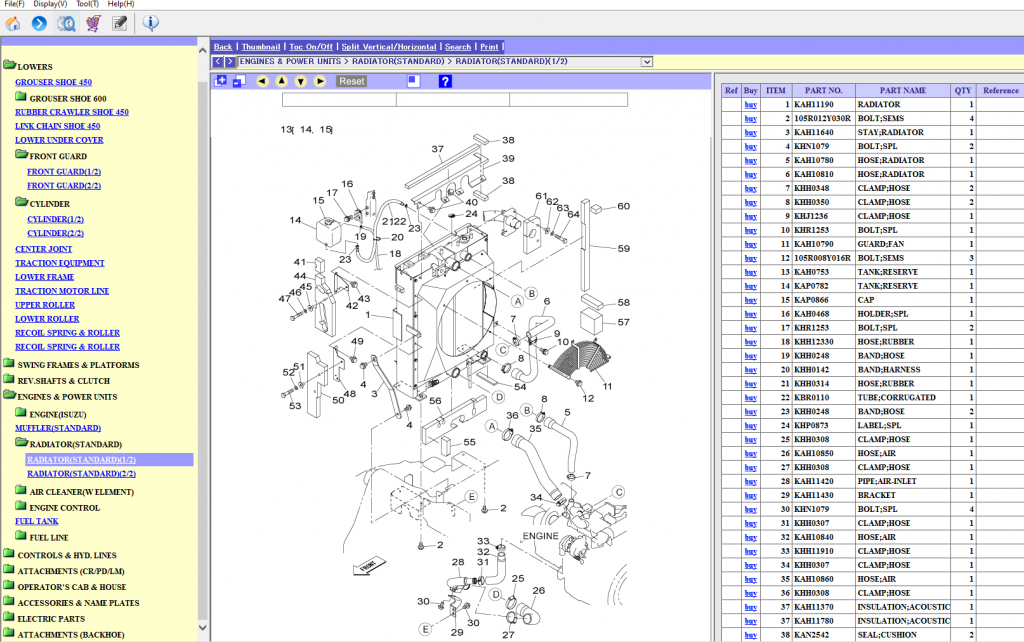 Sumitomo EPC Parts Catalogue Machine Catalogic