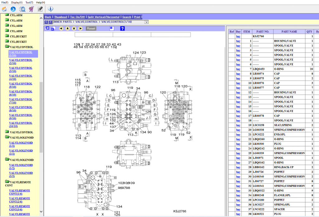 Sumitomo EPC Parts Catalogue Machine Catalogic