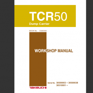 tcr50 workshop manual