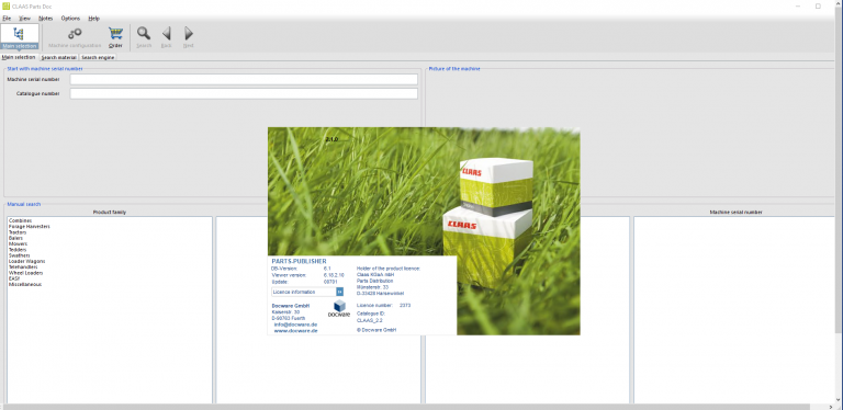 Claas Parts Doc 2022