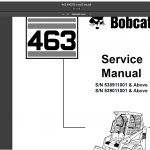 bobcat service manual pdf