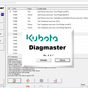 Kubota diagmaster 4.3.1