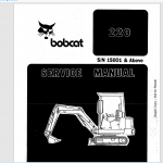 bobcat service manual pdf