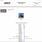 Case IH Service Manual 2025