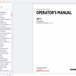 Case agriculture operator's manual 2025