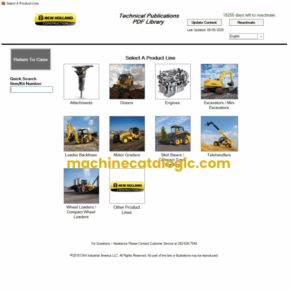 CNH TECHNICAL PUBLICATIONS PDF LIBRARY 05.2025 - Image 2