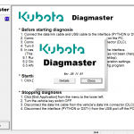 Kubota / Takeuchi DiagMaster