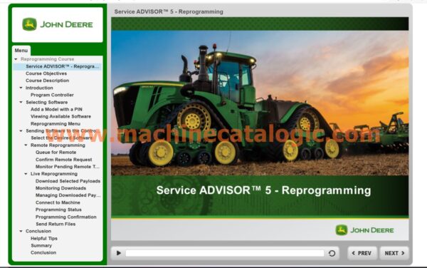 John Deere Service Advisor 5.3.260 Agriculture & Turf Equipment 05.2024 Latest Version and Training