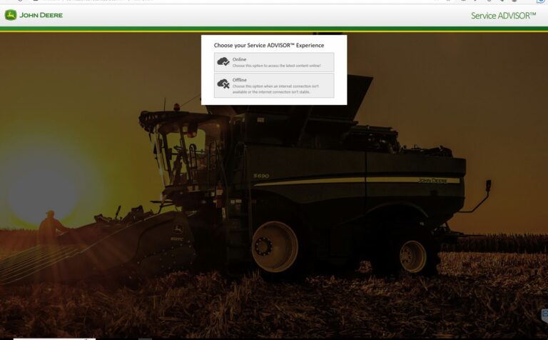 John deere Service Advisor Agriculture