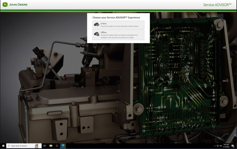 John deere Service Advisor Agriculture