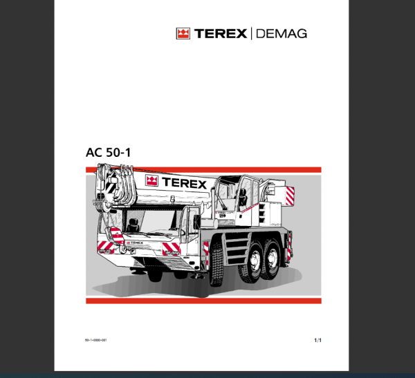 Terex Demag AC 50-1 Operation and Maintenance Manual