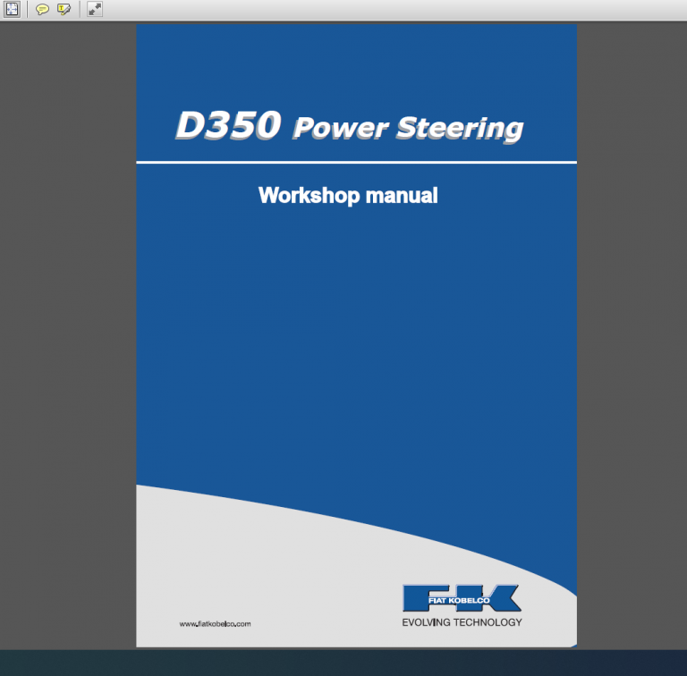 KOBELCO D350 DOZER SERVICE MANUAL