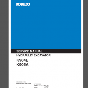 K904E K905A Service Manual