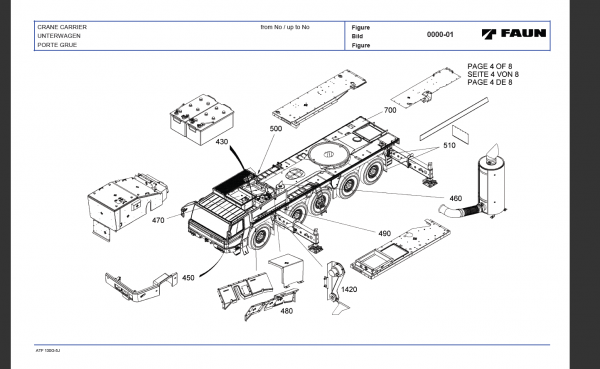 ATF 130G-5J Parts manual