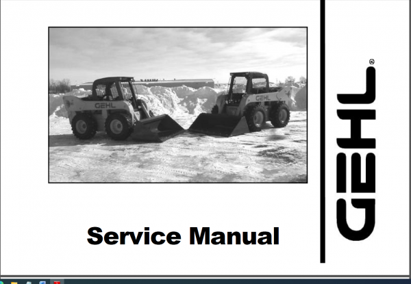 GEHL Service Manual PDF