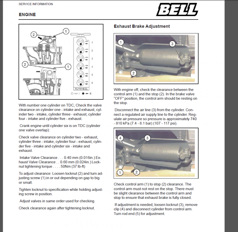 Bell B18E - B30E Service Manual