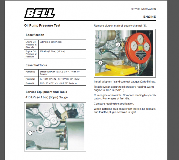 Bell B18E - B30E Service Manual