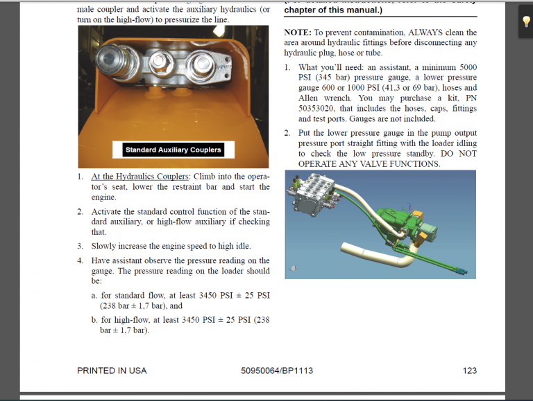 GEHL V400 MUSTANG 4000V Service Manual