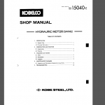 K904-II K905-II SHOP MANUAL