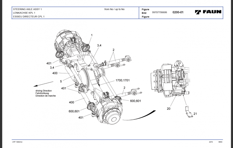 ATF 130G-5J Parts manual