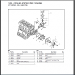 GEHL 1202 PARTS MANUAL Compact Excavator