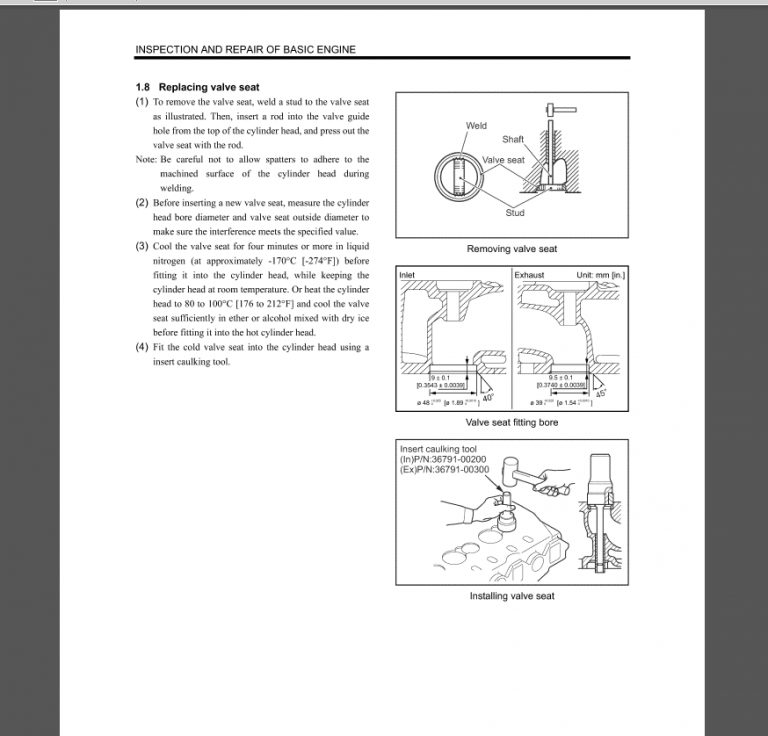 140SR ACERA TIER 3 Service Manual
