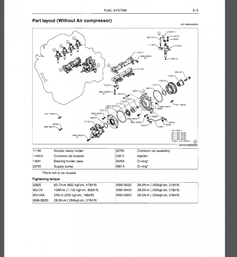 KOBELCO 235SRLC-2 SHOP MANUAL