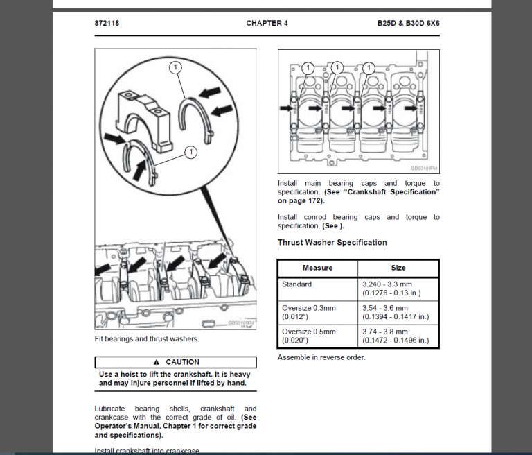 BELL B25D B30D 6 X 6 REPAIR MANUAL