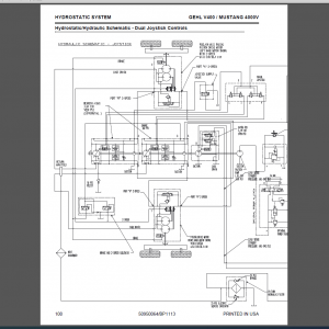 GEHL V400 MUSTANG 4000V Service Manual
