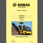 BOMAG BM 500/15 SERVICE MANUAL