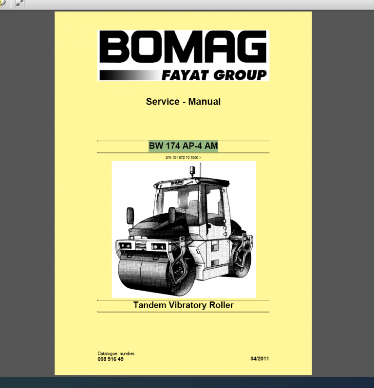BW 174 AP-4 AM Service Manual