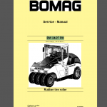 BOMAG BW 24/27 RH SERVICE MANUAL