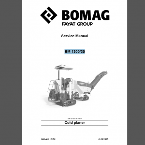 BM 1300/35 Service Manual