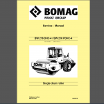 BW 216 DHC-4 BW 216 PDHC-4 Service Manual