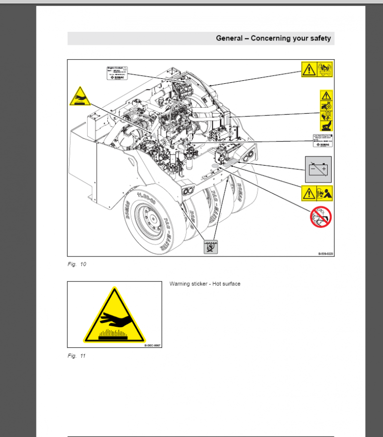 BOMAG BW 28 RH Service Manual