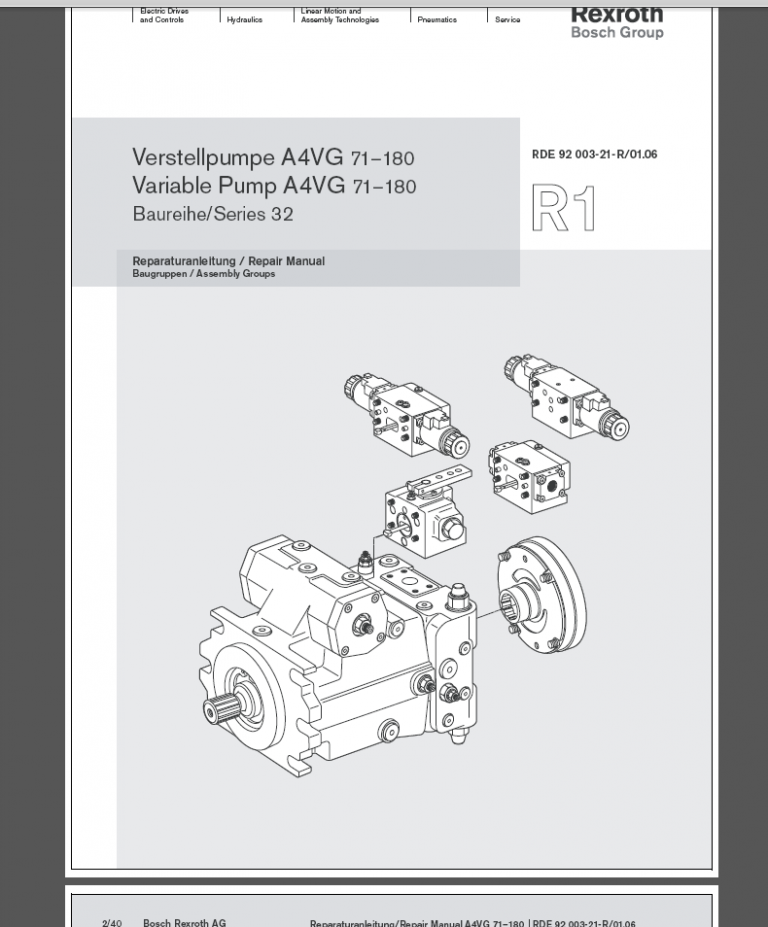 BOMAG BW 27 RH Service Manual
