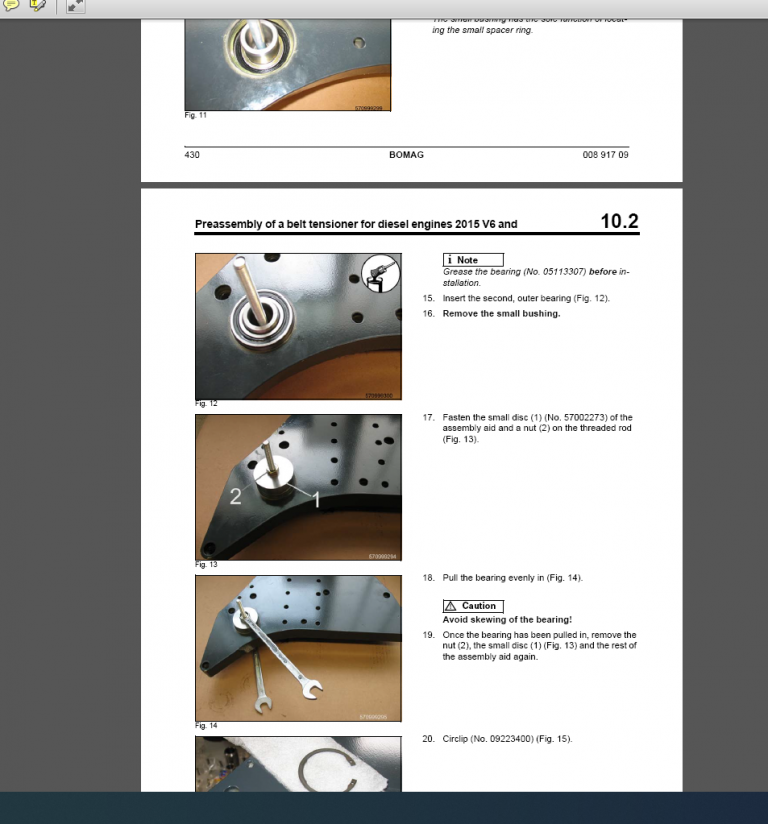 BOMAG BC 1172 RS-2 Service Manual