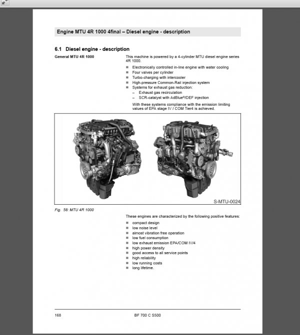 BF 700 C S500 SERVICE MANUAL