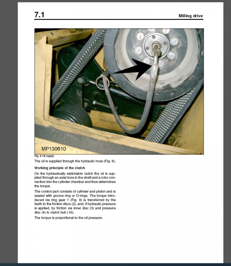 BOMAG BM1000/30 Service Manual