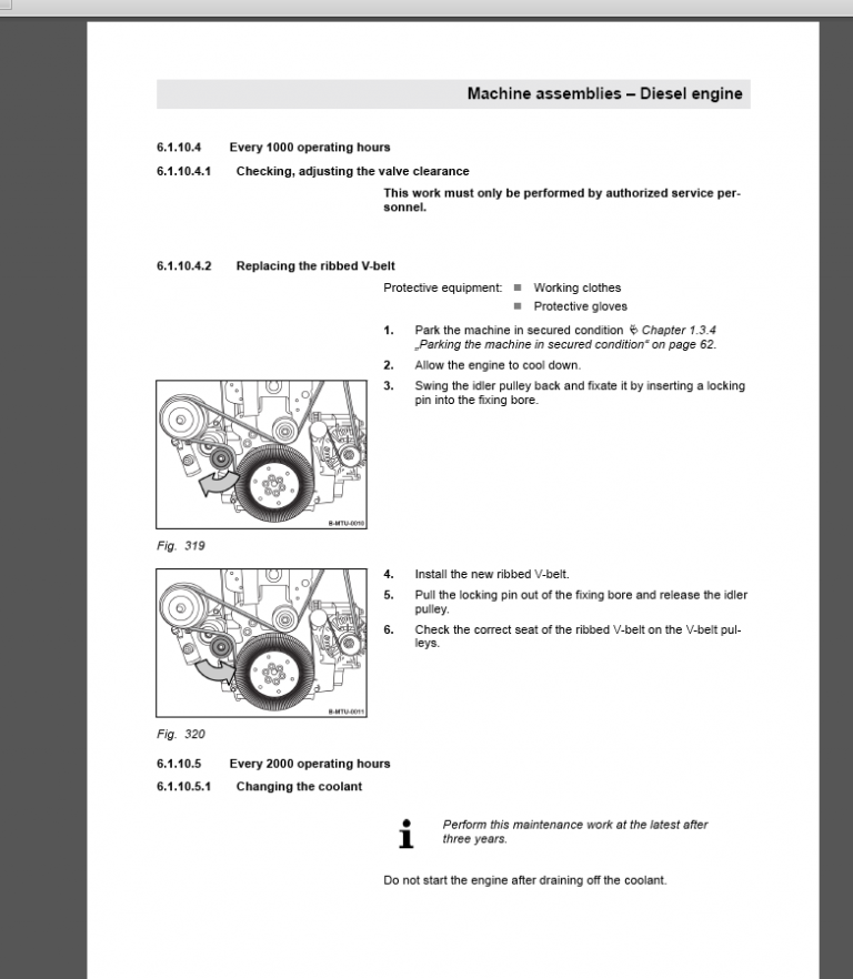 BOMAG BC 573 RB-4 Service Manual