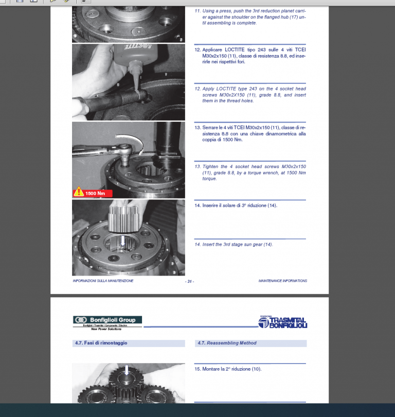 BW 219 PDH-4 SERVICE MANUAL