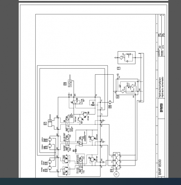 BOMAG BMP 8500 SERVICE MANUAL